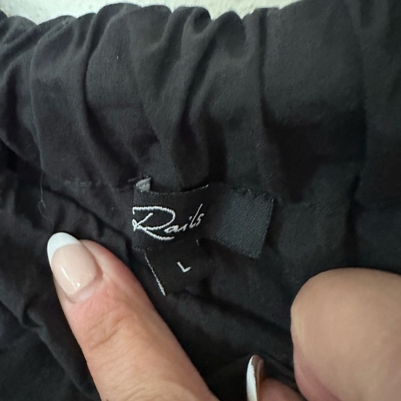 Rails Rhea eyelet skirt size large black - Picture 3 of 8